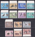 Click for more photos and details Ascension 1963 QEII Birds Set Mint SG70-83 cat £60