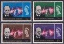 Click for more photos and details British Antarctic Territory 1966 QEII Churchill Set Mint SG16-19 cat £28 BAT