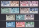 Click for more photos and details British Antarctic Territory 1971 QEII Decimal Surcharge Set Mint SG24-37 cat £75