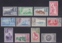 Click for more photos and details Barbados 1950 King George VI Set Mint SG271-282 cat £70