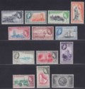 Click for more photos and details Barbados 1953 Queen Elizabeth II Set Mint SG289-301 cat £80