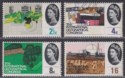 Click for more photos and details QEII 1964 Geographical Congress Phosphor Set UM Mint SG651p-654p cat £30 MNH