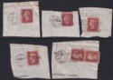 Click for more photos and details QV 1861-64 1d Used w AYR, GREENOCK, LERWICK, CRIEFF, BANFF Scottish Postmarks