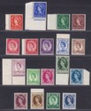 Click for more photos and details Queen Elizabeth II 1952-54 Tudor Crown Set UM Mint SG515-531 cat £100 MNH