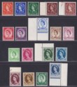 Click for more photos and details Queen Elizabeth II 1955-58 St Edwards Crown Set UM Mint SG540-556 cat £160 MNH
