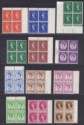 Click for more photos and details Queen Elizabeth II 1955-58 St Edwards Crown Part Block Set to 1sh Mint