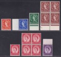 Click for more photos and details Queen Elizabeth II 1957 St Edwards Crown Graphite-Lined Set Mint SG561-566