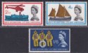 Click for more photos and details QEII 1963 Lifeboat Conference Phosphor Set UM Mint SG639p-641p cat £48 MNH