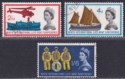Click for more photos and details QEII 1963 Lifeboat Conference Phosphor Set Used SG639p-641p cat £28