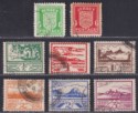 Click for more photos and details Jersey 1941-44 KGVI War Occupation Selection to 3d Used SG1-8 cat £32