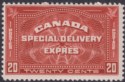 Click for more photos and details Canada 1930 KGV Special Delivery 20c Brown-Red Mint SG S6 cat £45