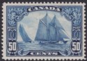 Click for more photos and details Canada 1929 KGV Bluenose 50c Blue Mint SG284 cat £190 with INDENT