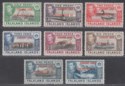 Click for more photos and details Falkland Islands Dependencies 1944 KGVI Graham Land Overprint Set Mint SG A1-A8