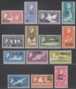 Click for more photos and details South Georgia 1971 QEII Decimal Surcharge Set Mint SG18-31a