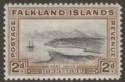 Falkland Islands 1933 KGV Centenary 2d Port Louis Mint SG130