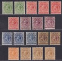 Click for more photos and details Falkland Islands 1921-28 King George V Set to 1sh with Shades Mint SG73-79