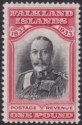 Click for more photos and details Falkland Islands 1933 KGV Centenary £1 Black and Carmine Mint SG138 cat £2500
