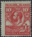 Click for more photos and details Falkland Islands 1929 KGV Whale + Penguins 10sh Carm on Emerald Mint SG125 c£250