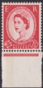 Click for more photos and details QEII 1961 Wilding 2½d Type I Phosphor Left Band Marginal UM Mint SG614b c£45