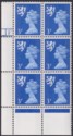 Click for more photos and details QEII 1972 Scotland Machin 3p Dot Cylinder 8 Phosphor 7 Block of 6 Mint SG XS33