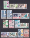 Click for more photos and details Gibraltar 1960-62 Queen Elizabeth II Set Mint SG160-173 cat £85