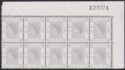 Hong Kong 1961 QEII 30c Pale Grey Requisition X Corner Block of 10 Mint SG183a