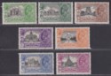 Click for more photos and details India 1935 KGV Silver Jubilee Set Mint SG240-246 cat £42
