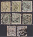Click for more photos and details Indian States Sirmoor 1892 1p Selection Used SG3-4