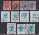 Click for more photos and details Indian States Kishangarh 1904-15 Selection to 2a Used