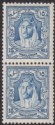 Click for more photos and details Transjordan 1936 KGV Emir Abdullah 15m Ultramarine p13½x14 Pair Mint SG200a c£90