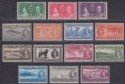 Click for more photos and details Newfoundland 1937 KGVI Coronation + Additional Issue Sets Mint SG254-267 cat £64