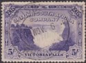 Click for more photos and details Rhodesia 1905 KEVII BSAC Victoria Falls 5sh Violet Used SG99 cat £50