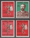 South West Africa 1965 Windhoek Mail Runner 3c Colour Trials x2 SG198 var