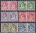 Click for more photos and details Transjordan 1947 King Abdullah SPECIMEN Perf Pairs Set UM Mint SG258-263 cat£500